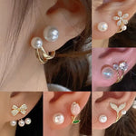 Brinco Fashion Pearl em prata 925