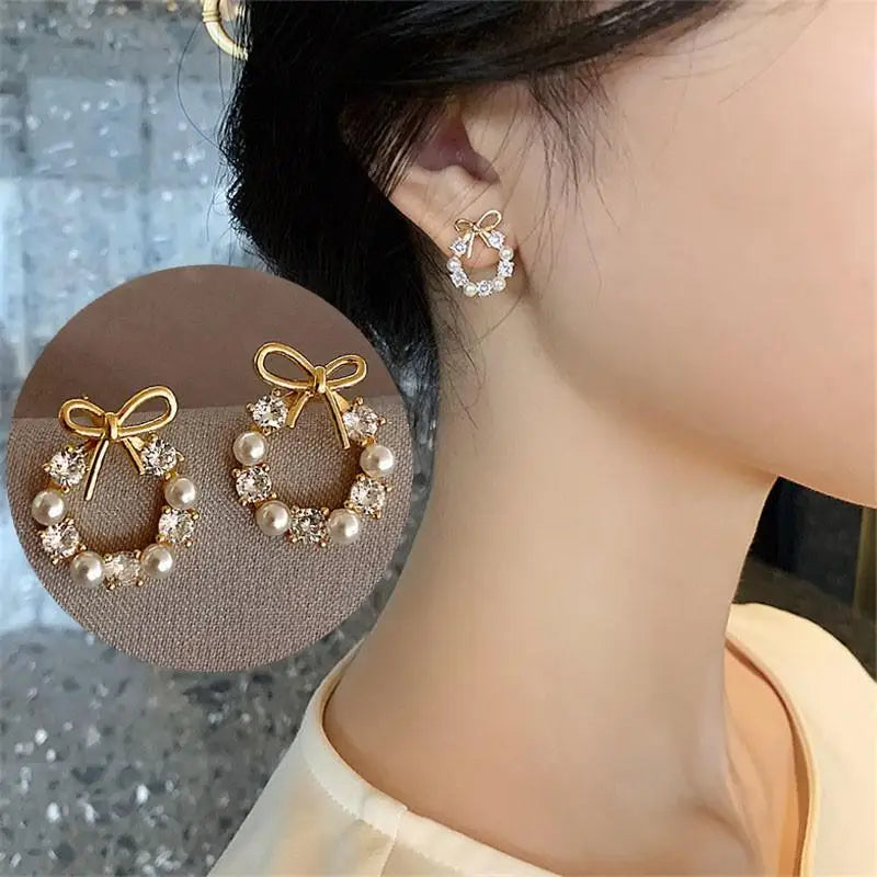 Brinco Fashion Pearl em prata 925