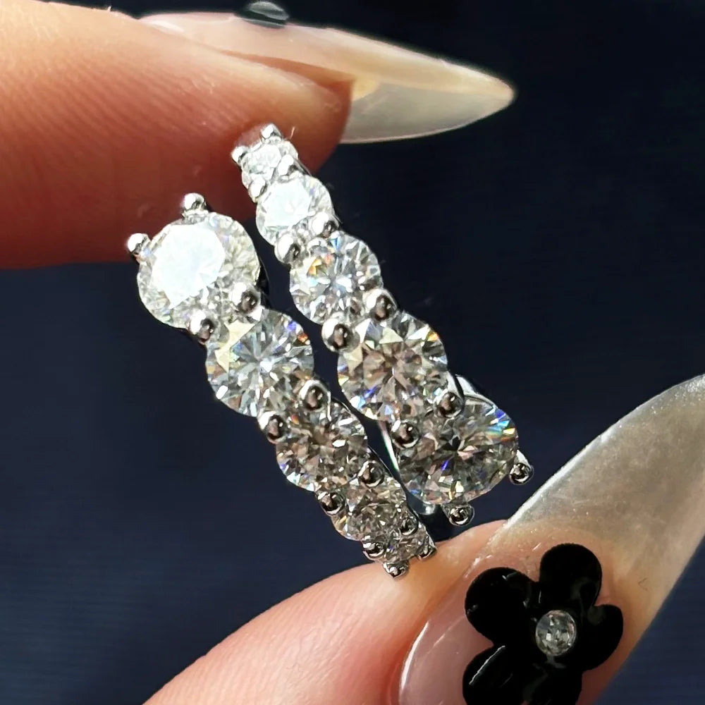 Anel Ajustavél Élégance Moissanite