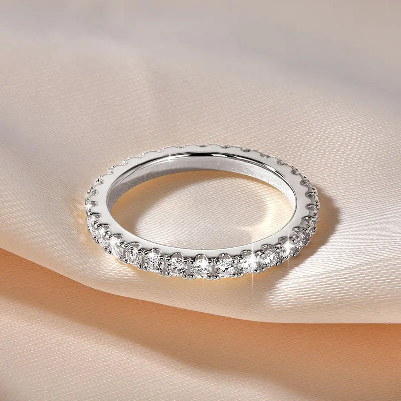 Anel Aparador Moissanite