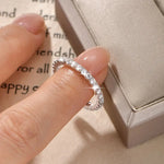 Anel Aparador Moissanite