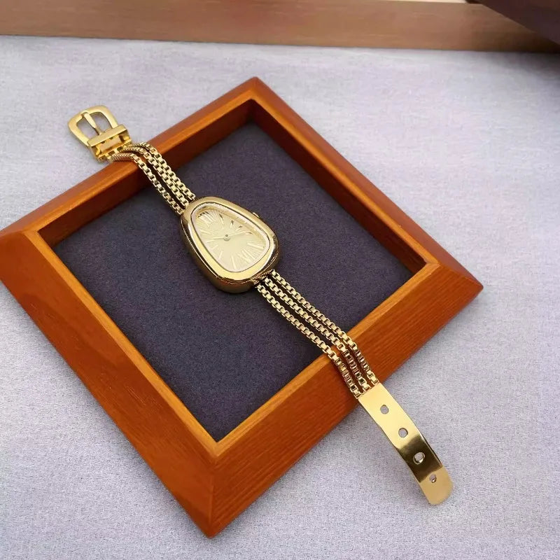 Elegante personalidade tendência relógio feminino luz luxo simples automático à prova dwaterproof água relógio de quartzo com pulseira presente aniversário novo