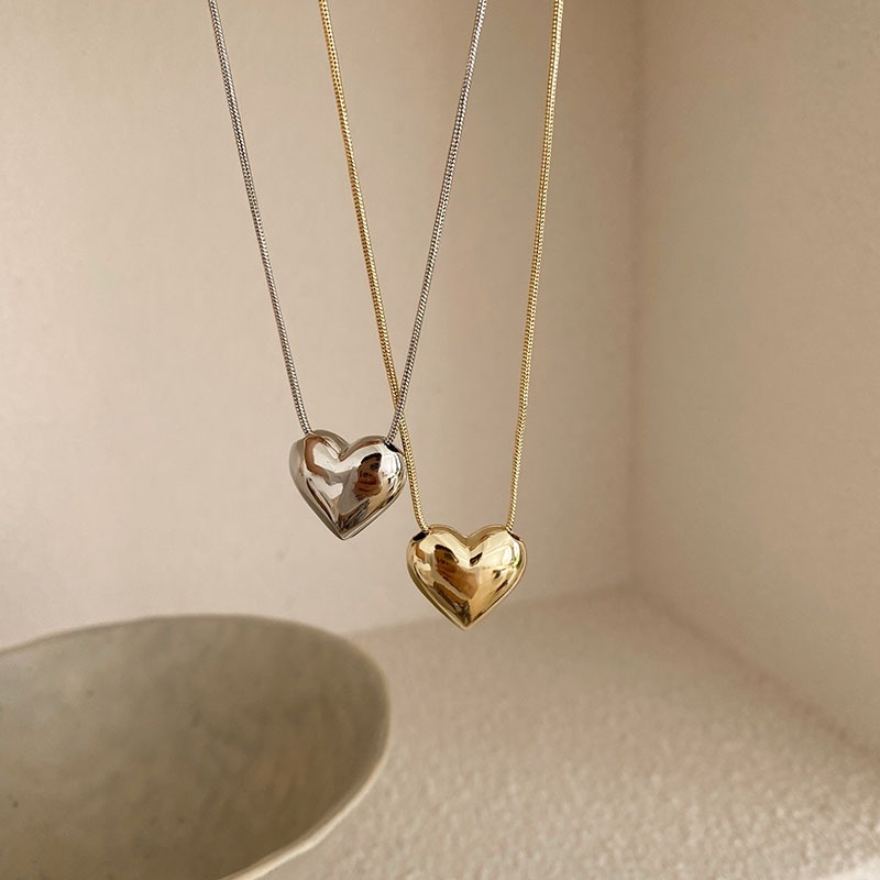 Moda Colar de Aço Inoxidável Feminino Folheado - Galvanizado Ouro 18K, Design Clássico e Durável