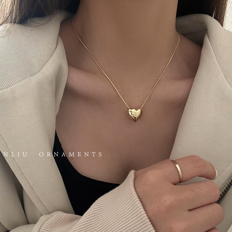 Moda Colar de Aço Inoxidável Feminino Folheado - Galvanizado Ouro 18K, Design Clássico e Durável