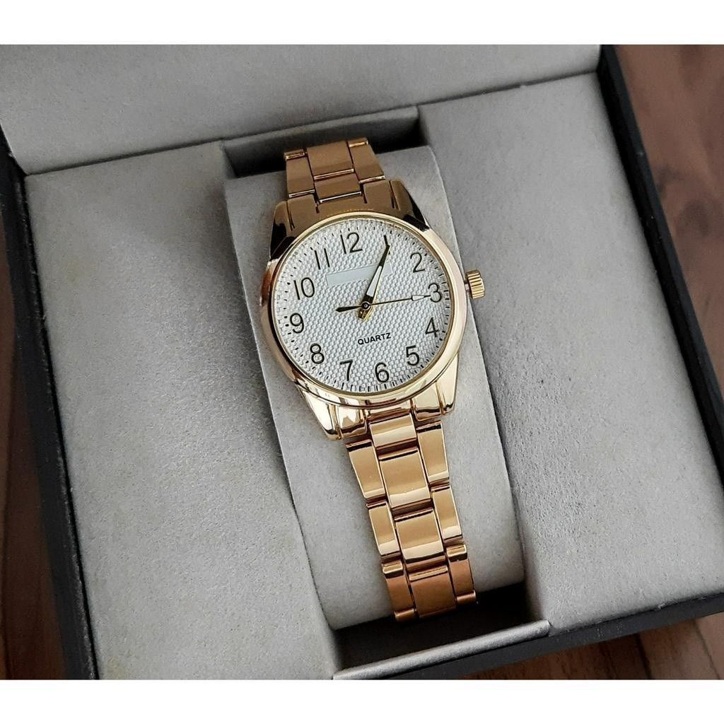 Relógio Feminino Dourado Quartz
