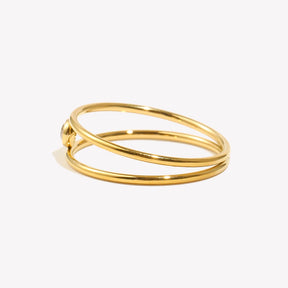 Anel Essenza Clip 18K