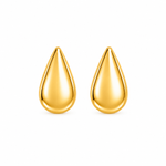 Brinco Folheado a Ouro 18K Gotas
