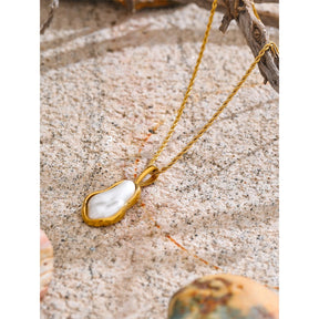 Brinco Belle Pearl — Coleção Lumière