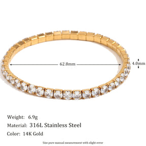Pulseira Aurora Crystal