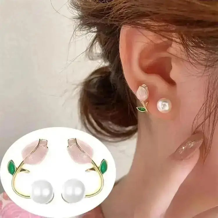Brinco Fashion Pearl em prata 925