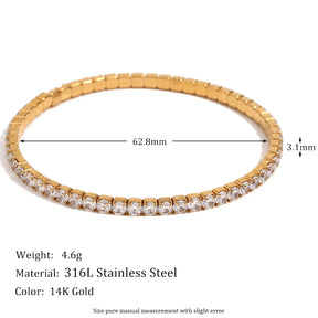 Pulseira Aurora Crystal