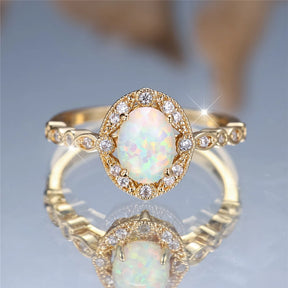 Anel Aurora Opaline