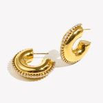 Brinco Glam Gold Vcchic