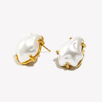 Brincos Perolas New Desing 18K Gold
