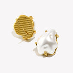 Brincos Perolas New Desing 18K Gold