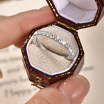 Anel Aparador Moissanite