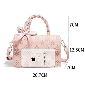 Foxer bolsa quadrada pequena de ombro feminina em pvc, bolsa crossbody pu fashion para meninas, presente para namorada, esposa