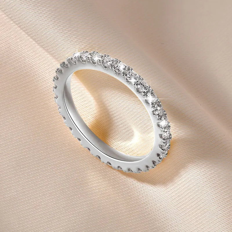 Anel Aparador Moissanite