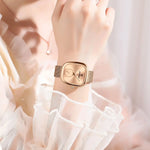 Poedagar Élégance — Relógio Feminino em Aço Inoxidável