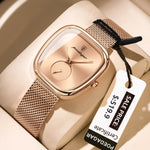 Poedagar Élégance — Relógio Feminino em Aço Inoxidável