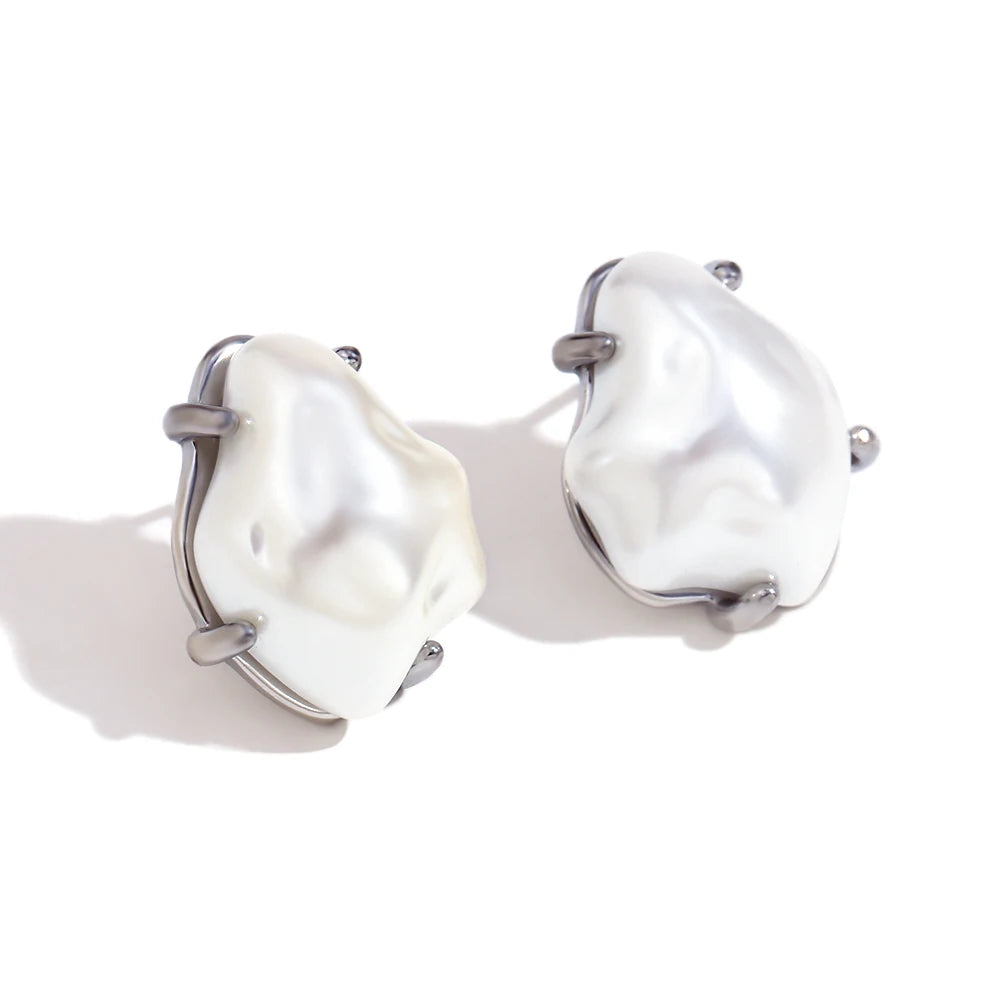 Brincos Perolas New Desing 18K Gold