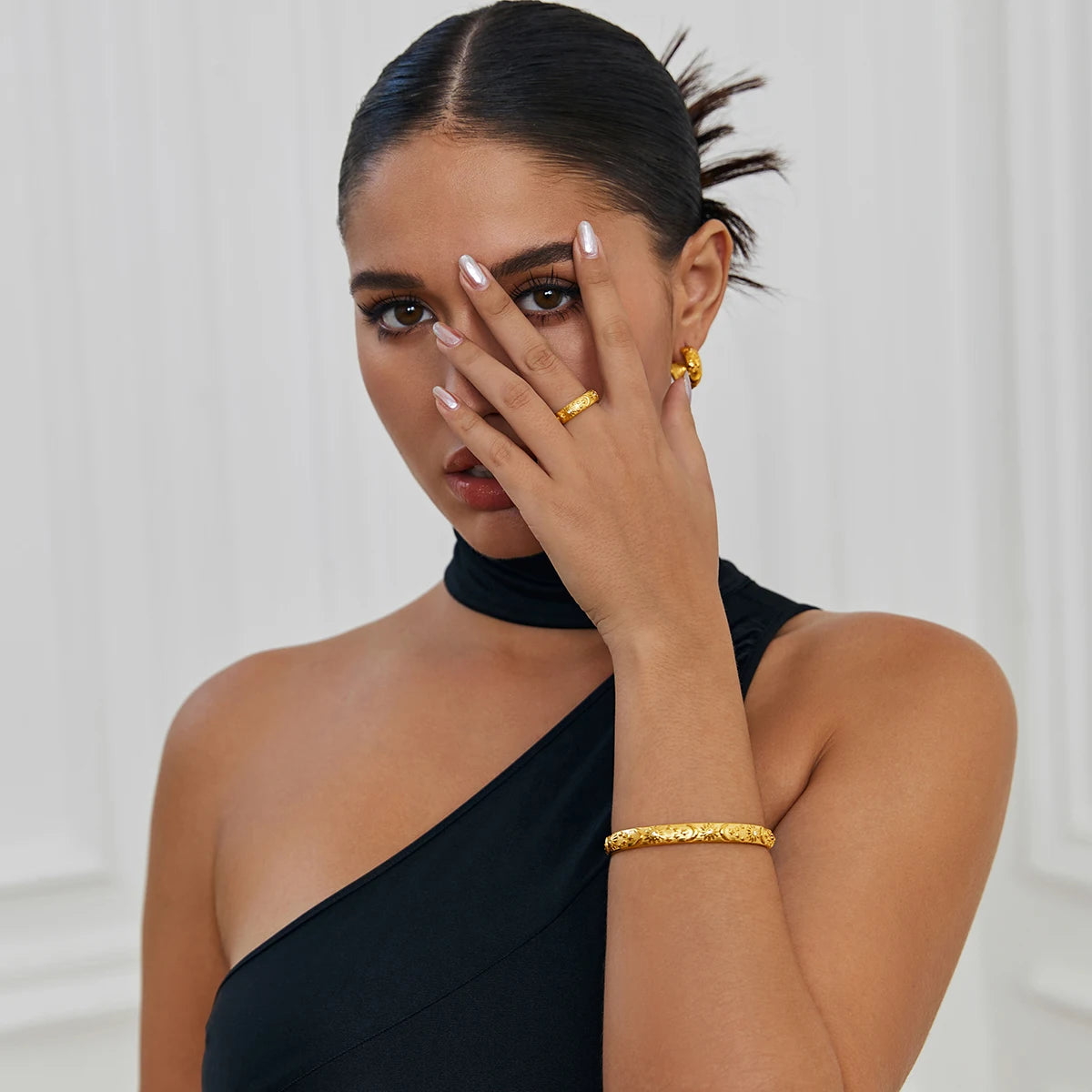 Conjunto Dourado Majestade