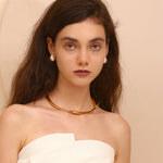 Brincos Perolas New Desing 18K Gold