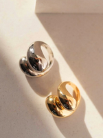 Anel Feminino Gota Dourado ou Prata Anéis Acessórios Femininos