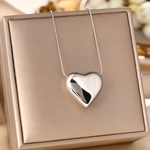 Moda Colar de Aço Inoxidável Feminino Folheado - Galvanizado Ouro 18K, Design Clássico e Durável