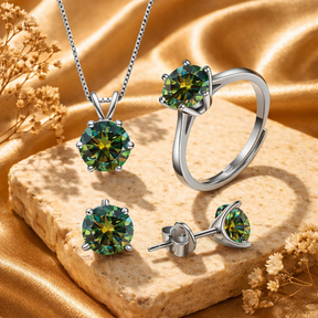 Conjunto Étoile Moissanite