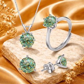 Conjunto Étoile Moissanite