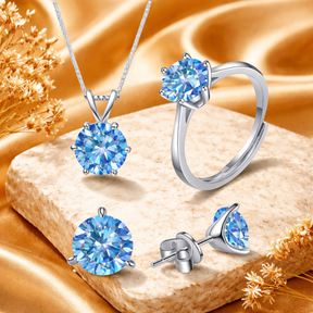 Conjunto Étoile Moissanite