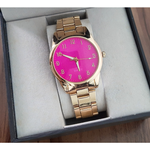 Relógio Feminino Dourado Quartz