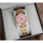 Relógio Feminino Dourado Quartz